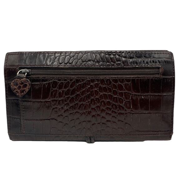 Brighton Dark Brown Wallet - Picture 2 of 6